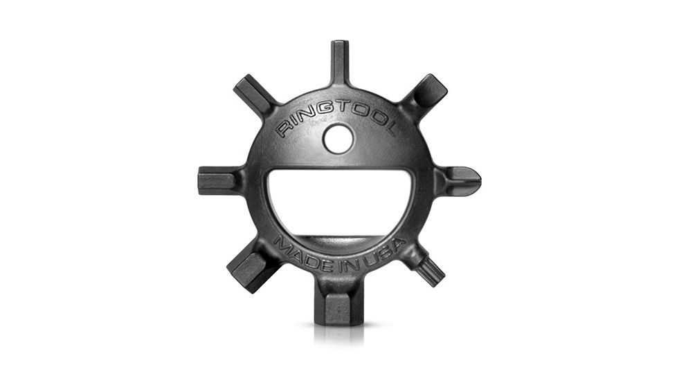 REDUCTIVIST Ringtool, Black, Silver, Nickel Plated Stainless Steel, Lifetime Warranty, RDC-R005