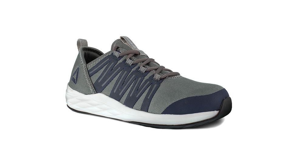 Reebok Astroride Work Athletic Oxford - Men's, Coal Grey/Navy, 11, Medium RB2210-Coal Grey and Navy-11-Men's-M