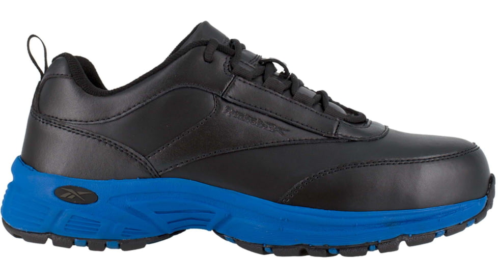 Reebok Ateron Sport Oxford, Black/Blue, 9.5, M RB4830-BLK/BLUE-9.5-M-M