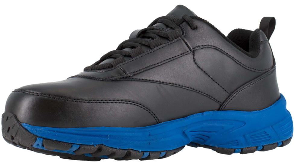 Reebok Ateron Sport Oxford, Black/Blue, 9.5, M RB4830-BLK/BLUE-9.5-M-M