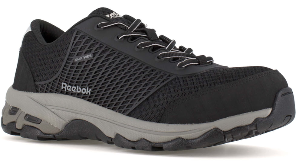 Reebok Heckler Athletic Oxford, Black, 15, M RB4625-BLK-15-M-M