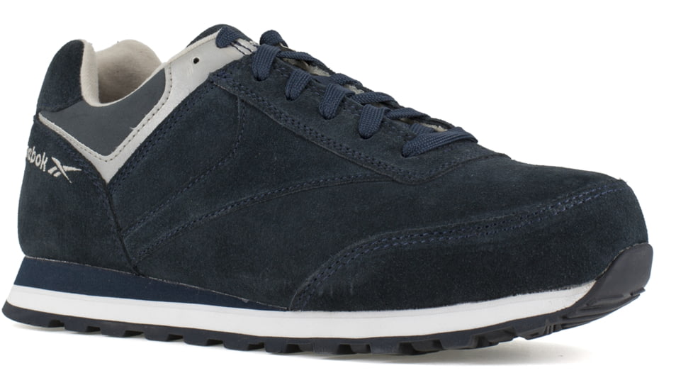 Reebok Leelap Suede Navy Blue Retro Jogger, 9.5 RB1975-NVYBLU-9.5-MEN-M