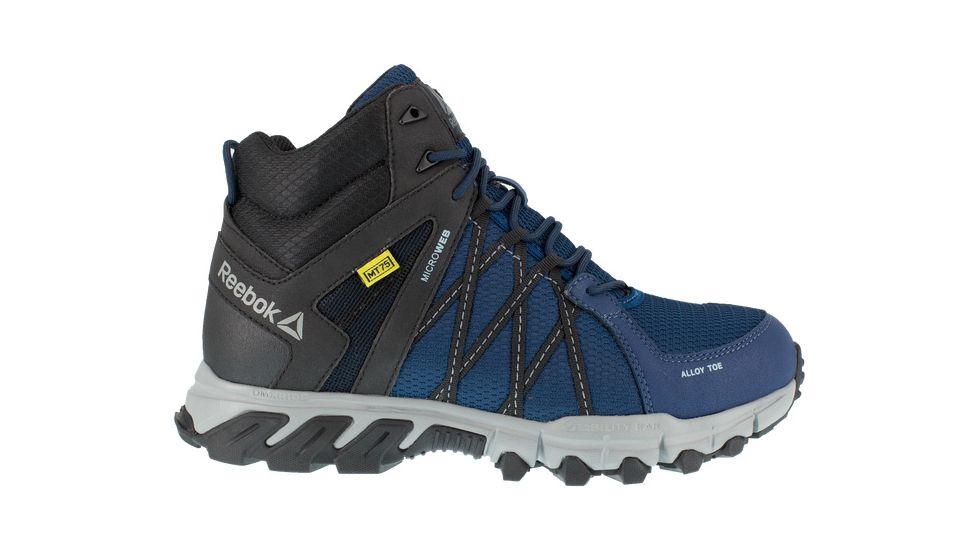Reebok Mens Guide Work Performance Cross Trainer Shoes - Mens, Medium, Navy/Black, 6.5, 690774499348