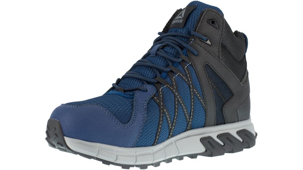 Reebok Mens Guide Work Performance Cross Trainer Shoes - Mens, Medium, Navy/Black, 6.5, 690774499348