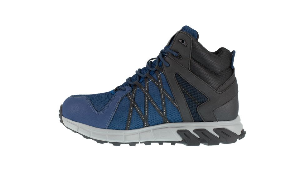 Reebok Mens Guide Work Performance Cross Trainer Shoes - Mens, Medium, Navy/Black, 6.5, 690774499348