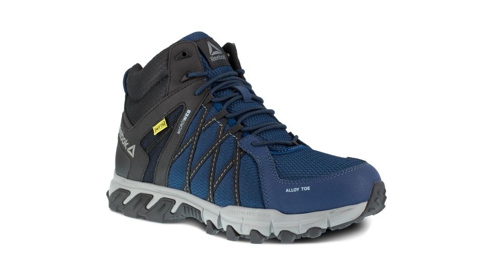 Reebok Mens Guide Work Performance Cross Trainer Shoes - Mens, Medium, Navy/Black, 6.5, 690774499348