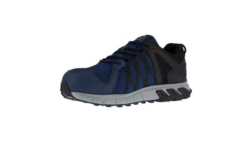 Reebok Mens Guide Work Performance Cross Trainer Shoes - Mens, Medium, Navy/Black/Grey, 8, 690774497344