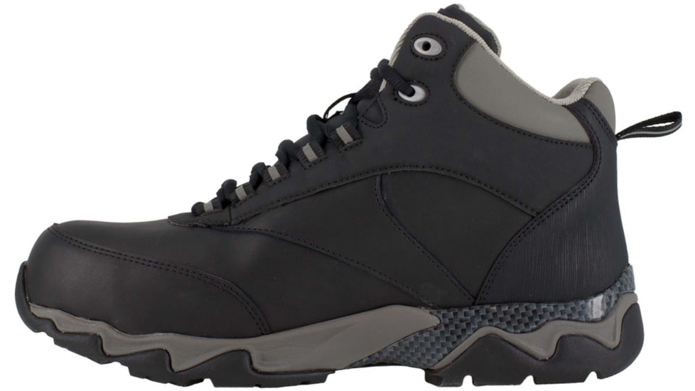 Reebok Beamer Athletic Hiking Boot w/Met Guard, Waterproof 8.5 W, Men, Black RB1067-Black-8.5-Mens-W
