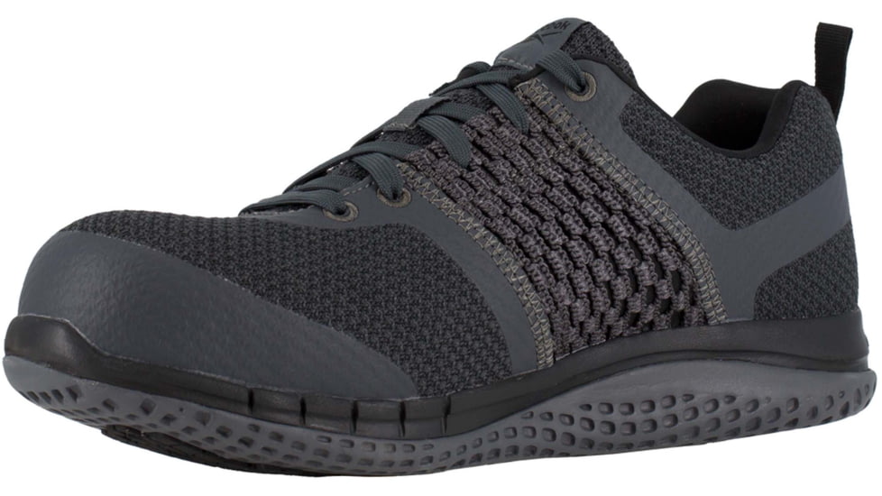 Reebok Print Work ULTK Athletic Oxford - Mens, Coal Grey/Black, 12, Wide, 690774457690