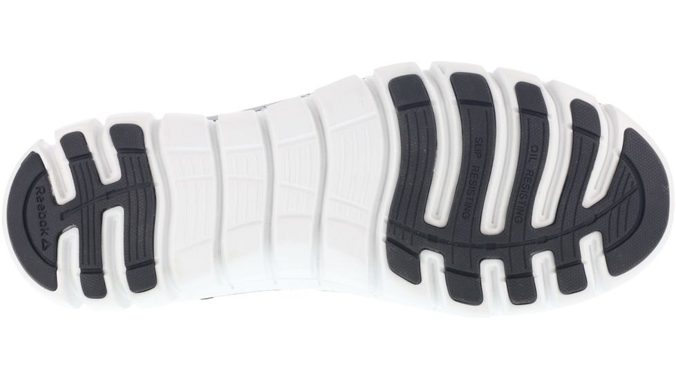 Reebok Sublite Cushion Athletic Oxford, Alloy Toe Work Shoe - Mens, Medium, Grey, 9, 690774386570