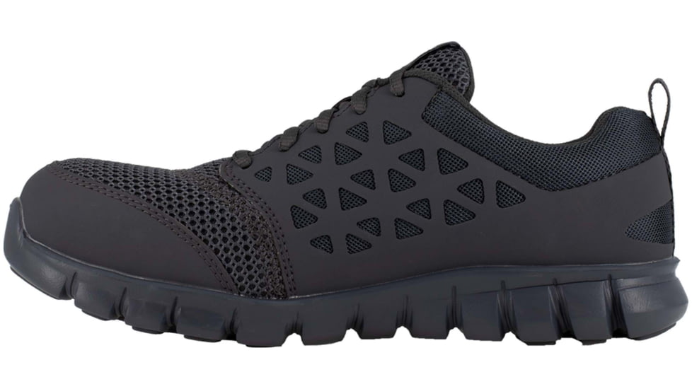 Reebok Sublite Cushion Work Shoe Toe Athletic Oxford - Mens, Grey, 15, Medium, 690774454149