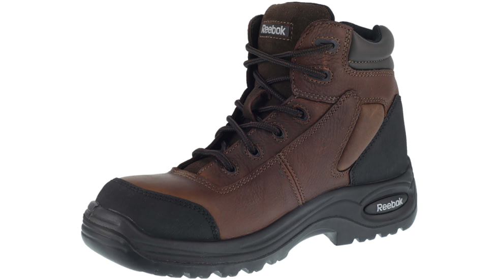 Reebok Trainex 6in. Brown Athletic Work Boot, Dark Brown, 6 RB755-DRKBRN-6-WOMEN-W