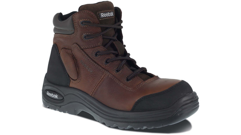 Reebok Trainex 6in. Brown Athletic Work Boot, Dark Brown, 6 RB755-DRKBRN-6-WOMEN-W