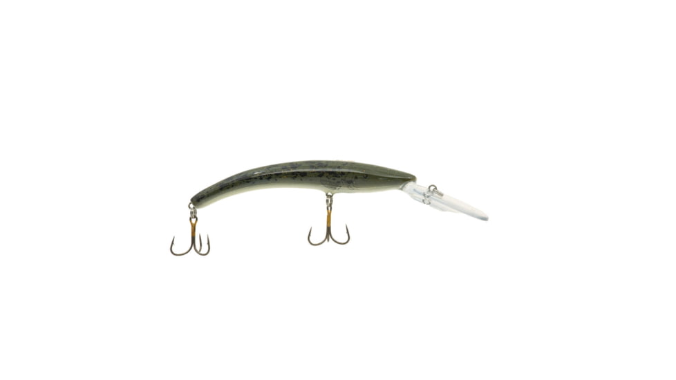 Reef Runner Deep Diver 800 Rattling Minnow, 28ft Diving Depth 6 3/16in, 5/8oz, Floating, Glowby, 80065