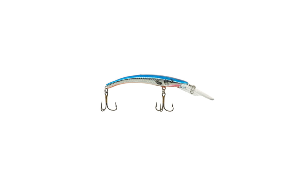 Reef Runner Deep Little Ripper 600 Minnow, 21ft Diving Depth, 4-9/16in, 1/4oz, Blue Hawiian, 60070