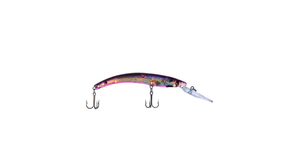 Reef Runner Deep Little Ripper 600 Minnow, 21ft Diving Depth, 4-9/16in, 1/4oz, Dirty Penny, 600172