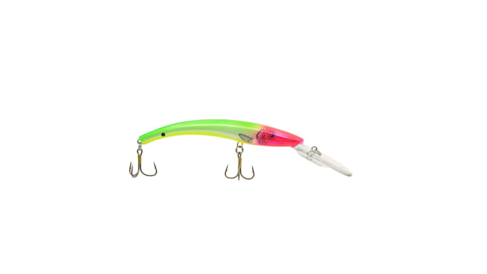 Reef Runner Deep Little Ripper 600 Minnow, 21ft Diving Depth, 4-9/16in, 1/4oz, Hot Head, 600296