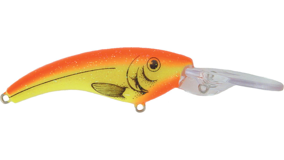 Reef Runner Ripshad 2-1/8in Crankbaits, Flame, 200-97