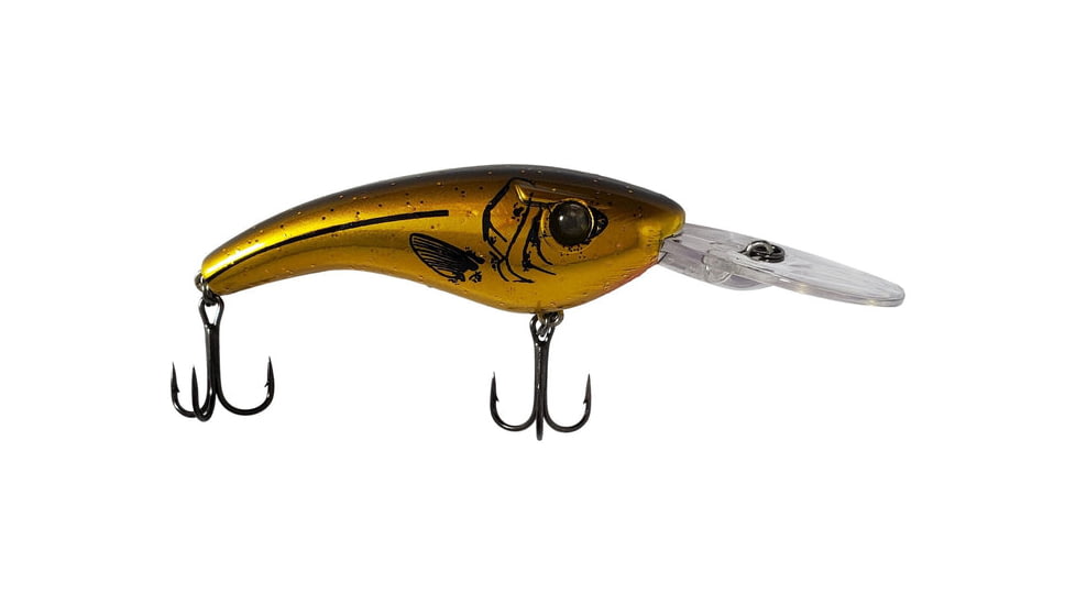 Reef Runner Ripshad 2-1/8in Crankbaits, Golden Shiner, 200-18