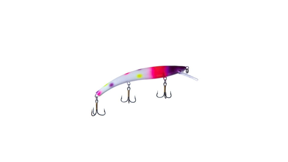 Reef Runner Ripstick 700 Rattling Minnow Jerkbait, 12ft Diving Depth, 5-9/16in, 5/8oz, Barbie, 70054