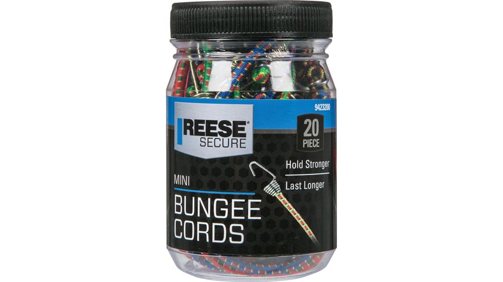 Reese Secure 10 Mini Bungee Cord 20pk 9423200