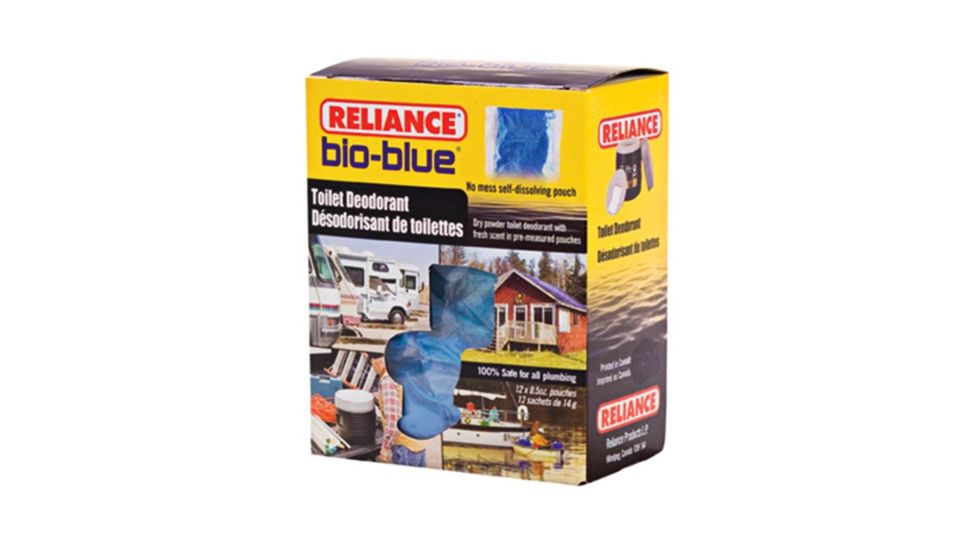 Reliance Bio Blue Toilet Deodorant, 12pk, 2642-03