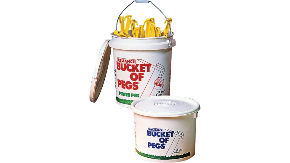 Reliance Bucket Of Pegs 6'' 360pcs 3207-03