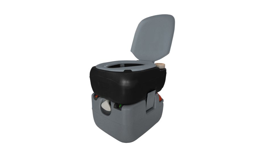 Reliance Portable Toilet with Electric Flush, 6 Gallon 2160022