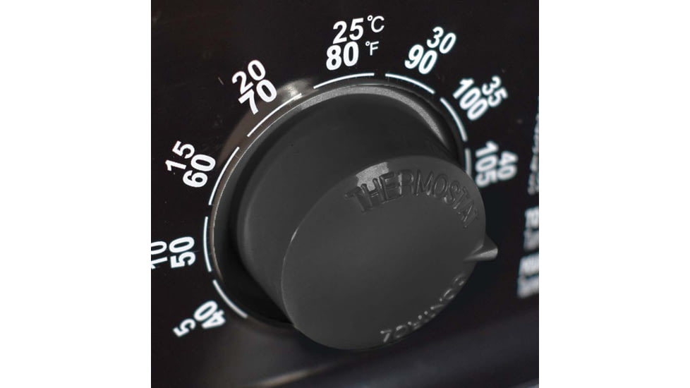 Remington Battery Operated Kerosene, Diesel Forced Air Heater with Thermostat, 80,000 BTU, Black, Large, REM-80TBOA-KFA-B