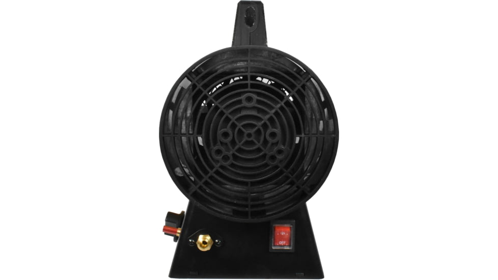 Remington Battery Operated Liquid Propane Forced Air Heater, Variable Output, 60,000 BTU, Black, Medium, REM-60VBOA-GFA-B