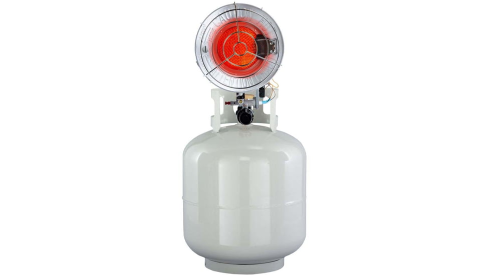 Remington Heater Liquid Propane Single Tank Top Heater, 16,000 BTU, Metallic, REM-16-TTC-O