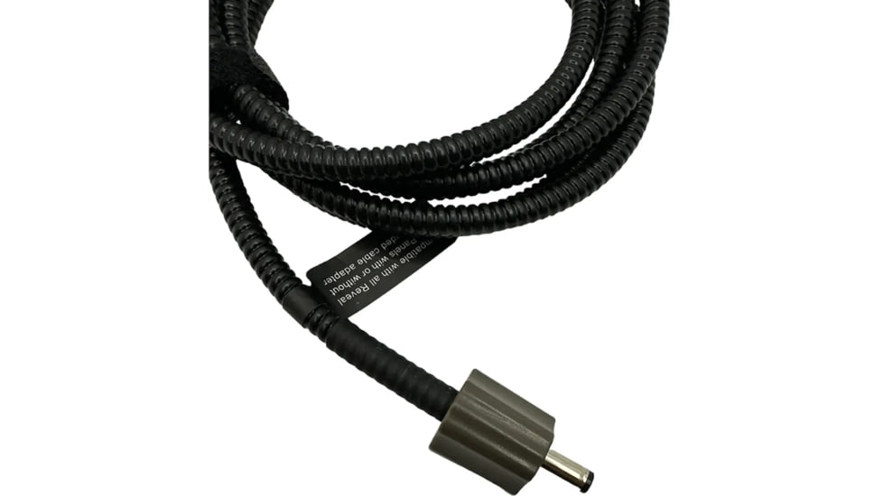 Reveal by Tactacam Armored Solar Cable, 6.5 ft, Black, R-A-CABLE