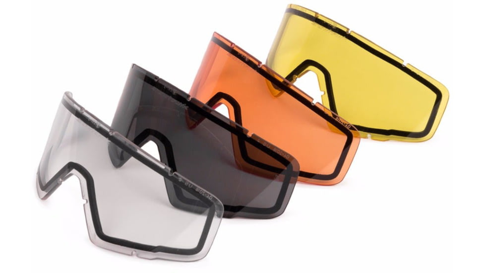 Revision Snowhawk Replacement Lenses, Clear, 4-0103-0015