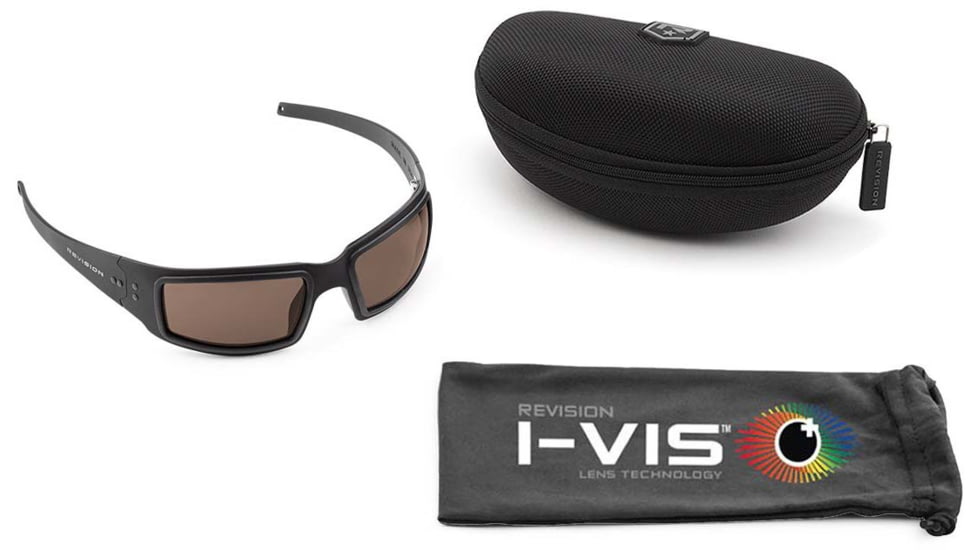 Revision Speed Demon Sunglasses Basic Kits, Black Frame, Aros Lens, 4-0756-0003