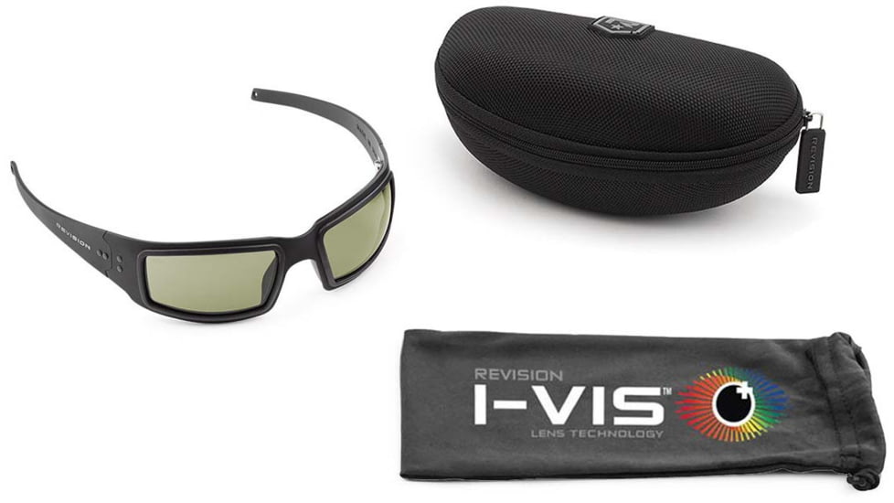Revision Speed Demon Sunglasses Basic Kits, Black Frame, Cano Lens, 4-0756-0002