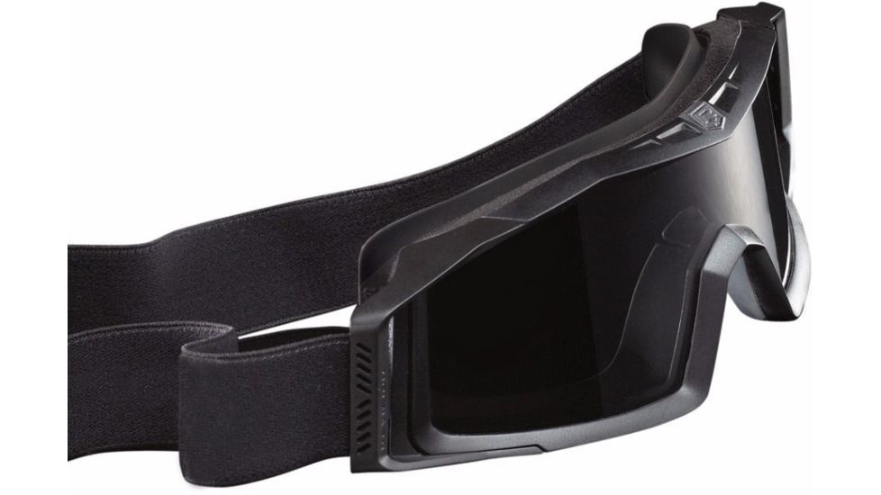 Revision Wolfspider Goggle U.S. Miltary Kit, Clear/Solar Lens, Black Frame, 4-0307-0237