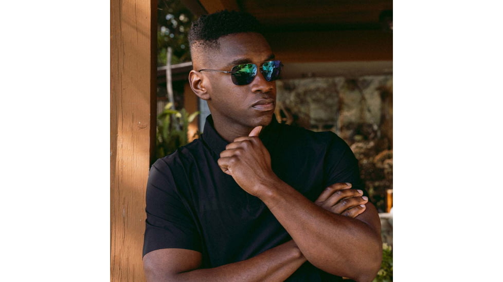 Revo Air 3 Sunglasses - Mens, Satin Gunmetal/Evergreen Photochromic, Medium, RE 1209 00 GNP