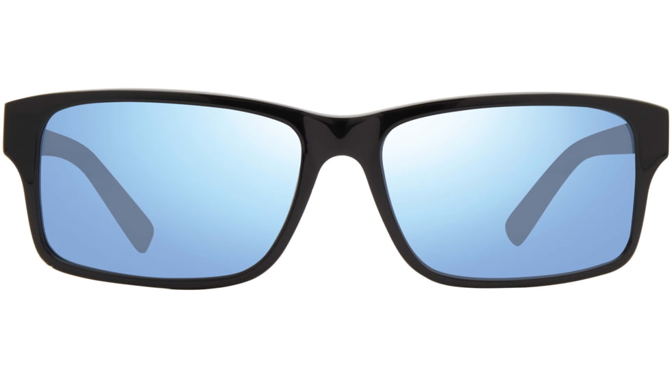 Revo Finley Eco-Friendly Sunglasses, Black Frame, Blue Water Lens, Medium, RE 1112 01 BL