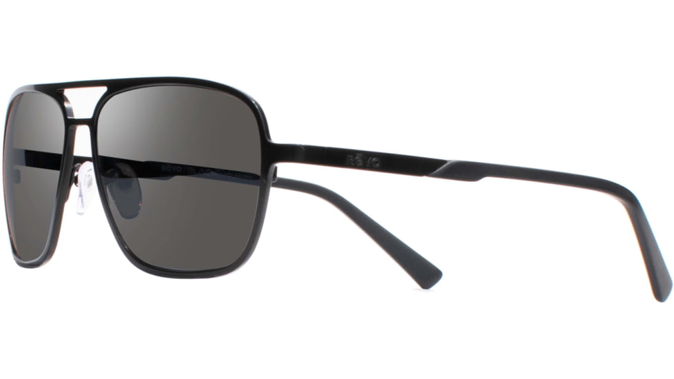Revo Horizon Sunglasses, Satin Black/Graphite, Medium, RE 1193 01 GY