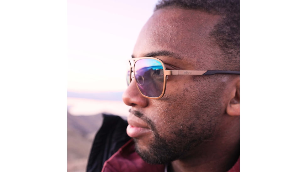 Revo Horizon Sunglasses, Satin Bronze/Evergreen Photochromic, Medium, RE 1193 02 GNP