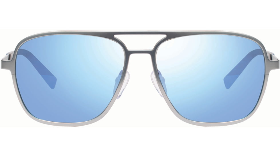 Revo Horizon Sunglasses, Satin Chrome -Blue Water Photo Frame, Satin Chrome -Blue Water Photo Lens, Medium, RE 1193 03 BLP