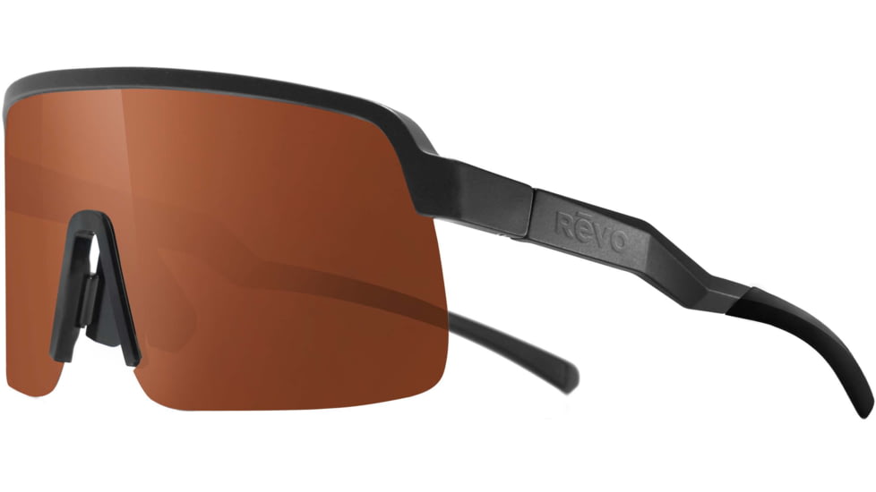 Revo Omega Sunglasses, Matte Black Frame, Drive Lens, Medium, RE 1213 01 GO
