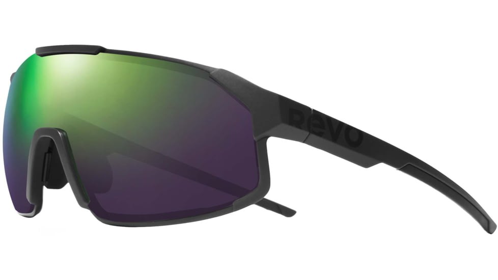 Revo Polar Sunglasses, Matte Black/Evergreen Photochromic, Medium, RE 1212 01 GNP