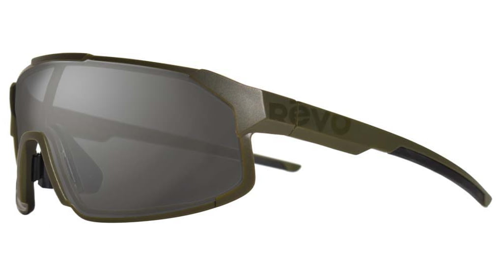 Revo Polar Sunglasses, Matte Green Frame, Graphite Photo Lens, Medium, RE 1212 08 GYP