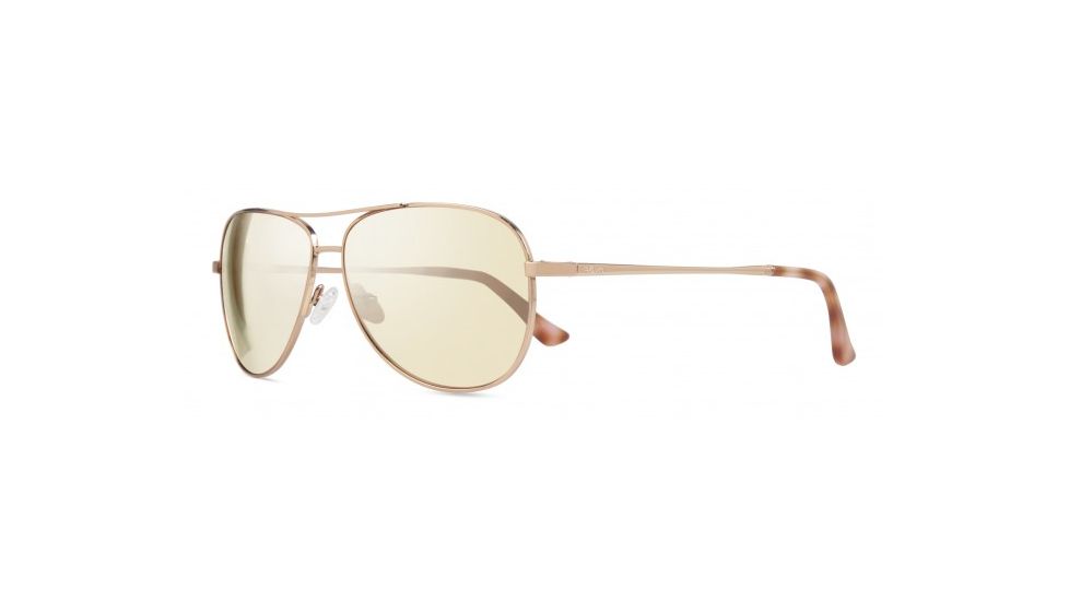 Revo Relay Sunglasses, Rose Gold Frame, Champagne Lens, Polarized, RE 1014 14 CH