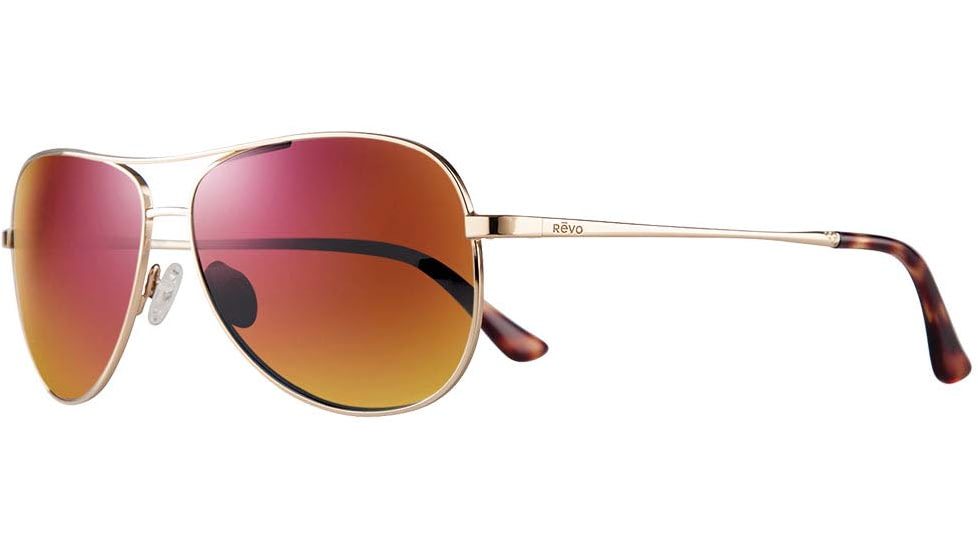 Revo Relay Sunglasses - Womens, Gold/Spectra, Medium, RE 1014 04 SP