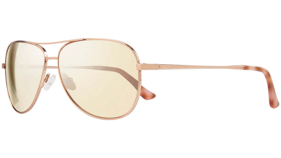Revo Relay Sunglasses - Womens, Rose Gold/Champagne, Medium, RE 1014 14 CH