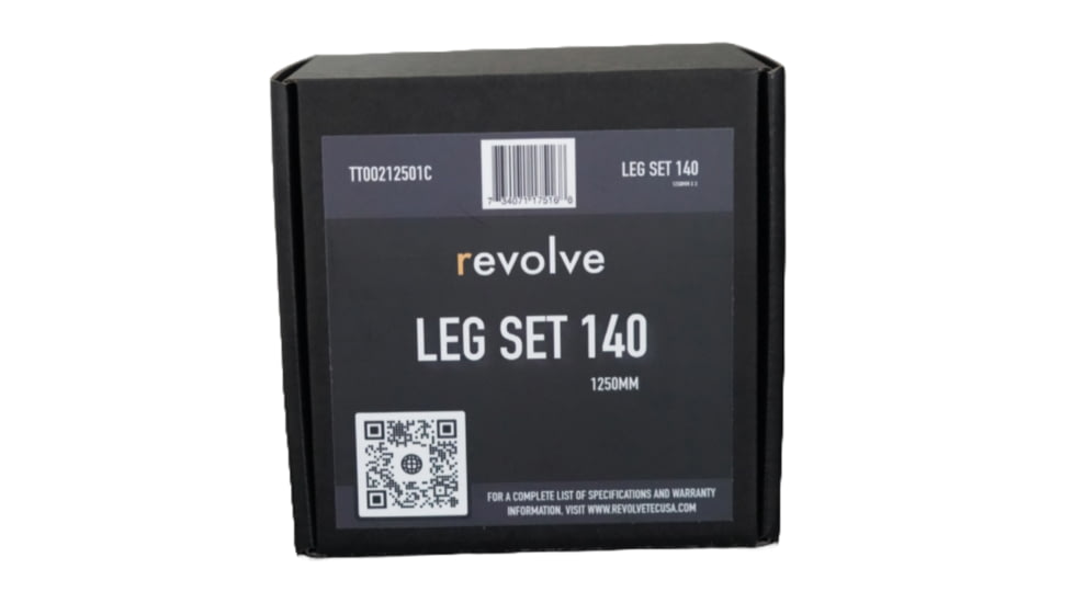 Revolve Replacement Leg Set, Model 140, Black, TT00212501C