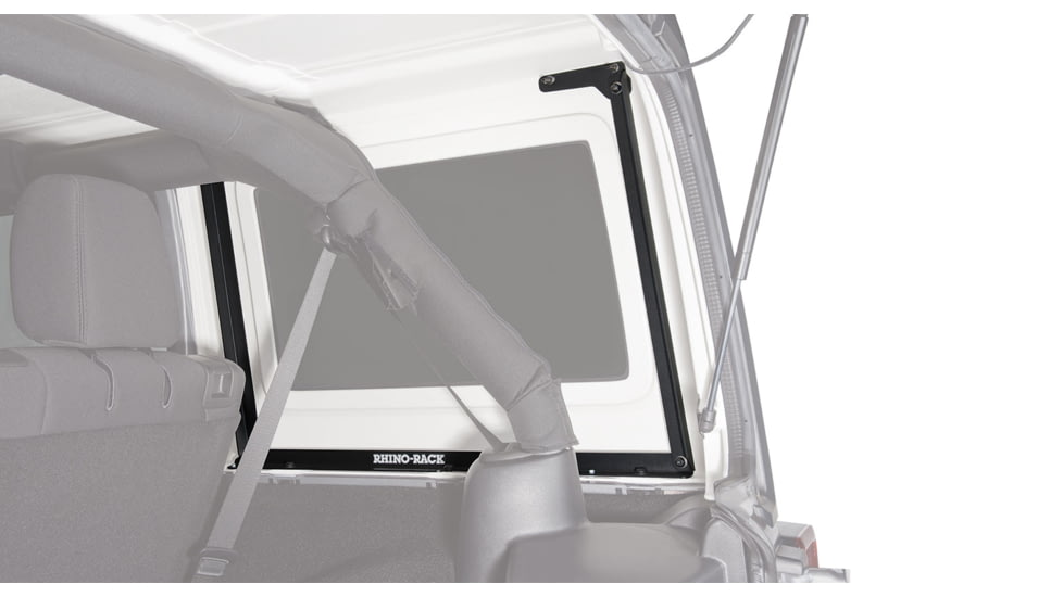 Rhino Rack Backbone Mounting System Jeep Wrangler JK 4Dr 3 Base B/Bone, RJKB1