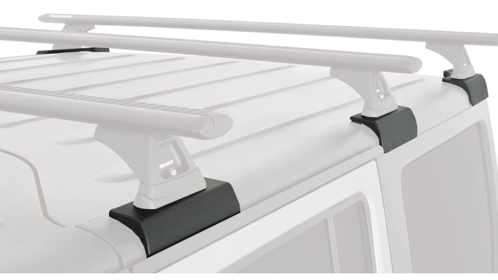 Rhino Rack Backbone Mounting System Jeep Wrangler JK 4Dr 3 Base B/Bone, RJKB1